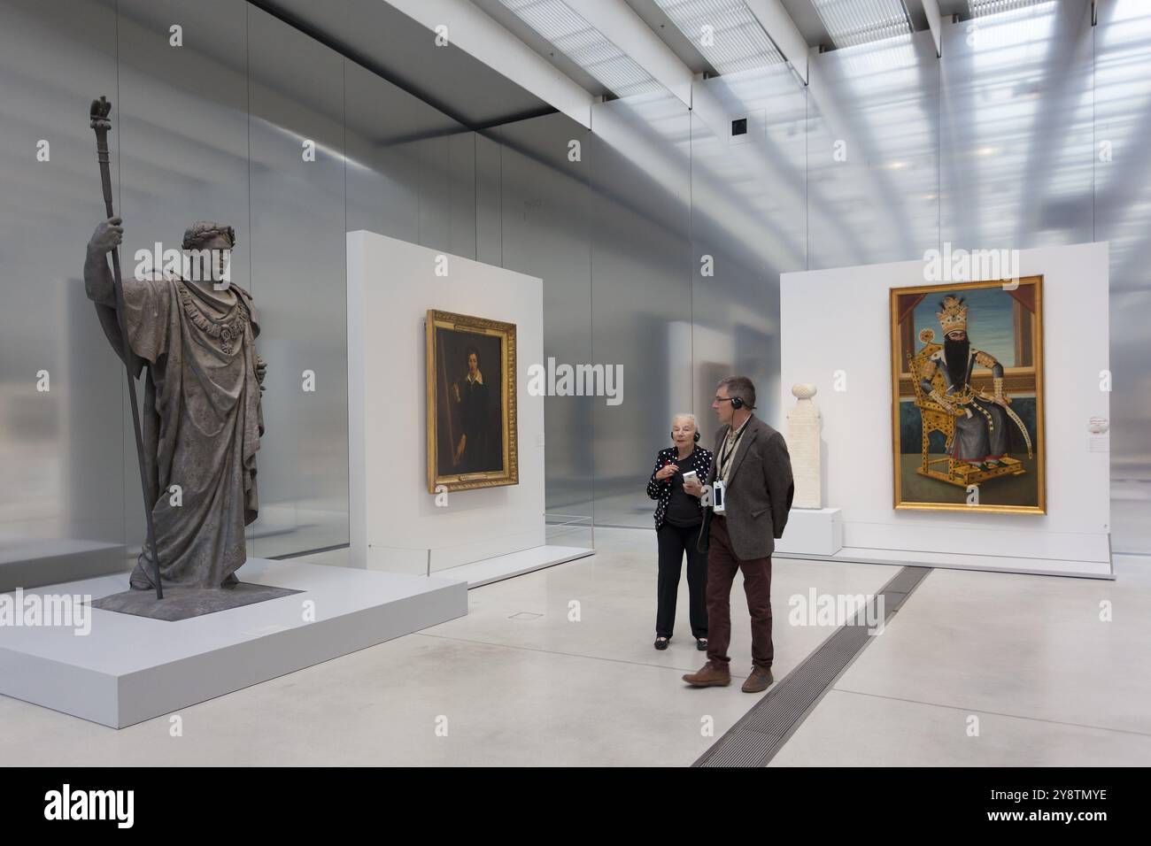 Louvre Museum of Lens, Pas de Calais Departement, Nord-Pas de Calais Picardie Region, Frankreich, Europa Stockfoto