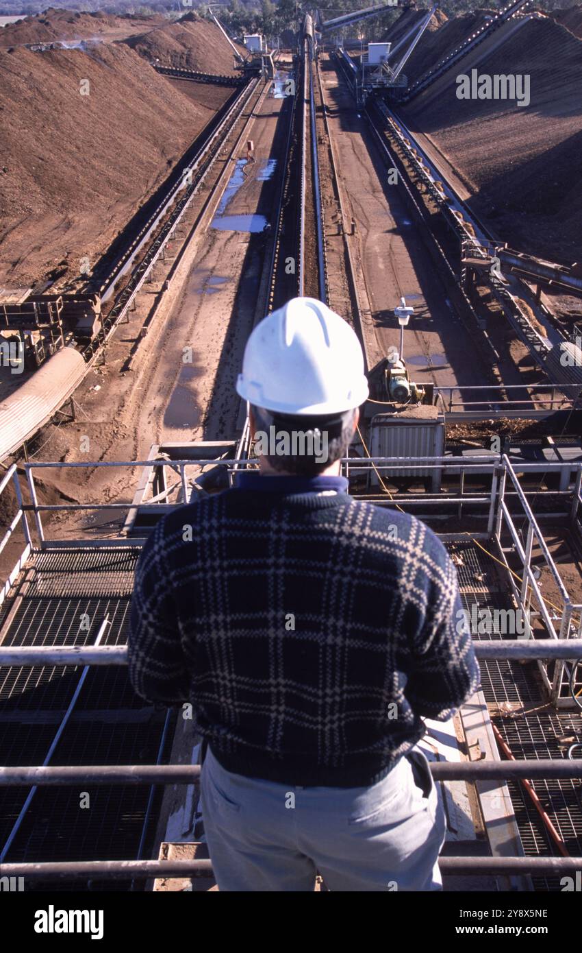 Biomassekraftwerk, Shasta, CA USA Stockfoto