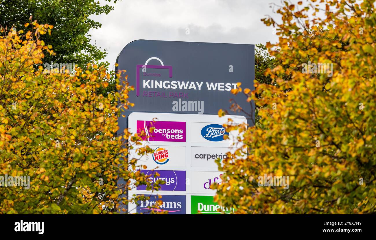 Dundee City, Kingsway West Retail Park, Schottland Stockfoto