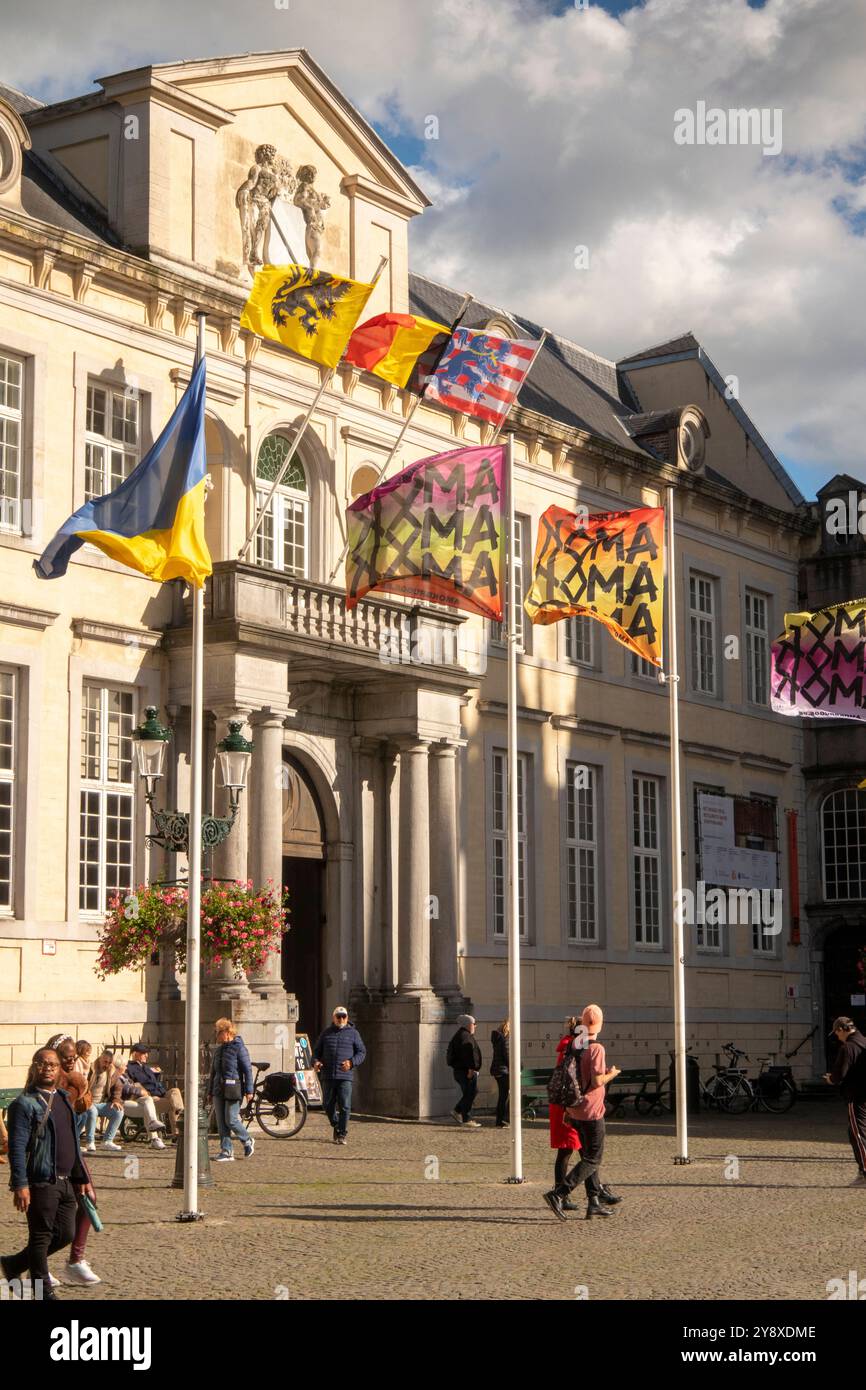 Belgien, Flandern, Brügge, de Burg, Brugse Vrije, die Freiheit von Brügge, das Herrenhaus des Gouverneurs Stockfoto