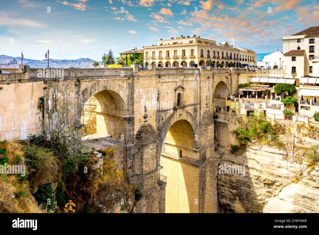 Altstadt von Ronda, Spanien Stockfoto