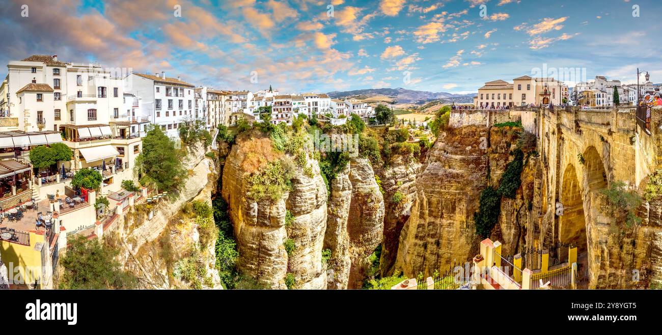 Altstadt von Ronda, Spanien Stockfoto