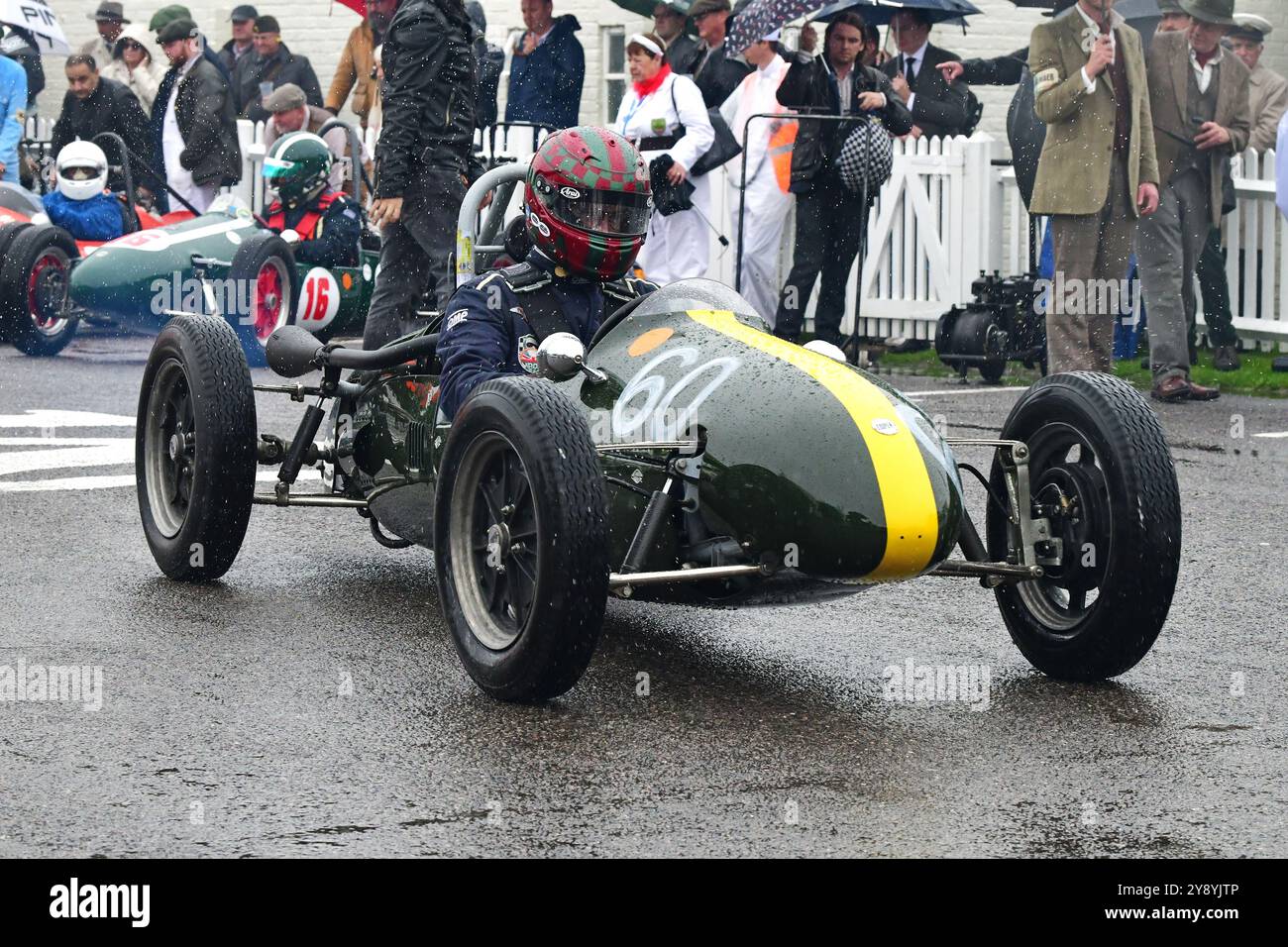 Tom Waterfield, Cooper-Norton MkVIII, Earl of March Trophy, 25 Minuten Rennstrecke für 500-ccm-F3-Rennfahrer, angetrieben von verschiedenen Marken mit 500 ccm Stockfoto
