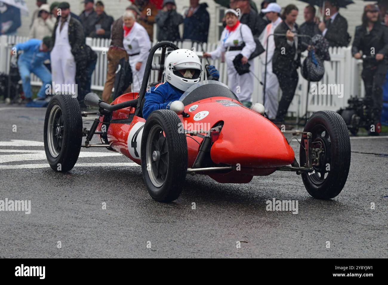 Roy Wright, Flash-Norton Special, Earl of March Trophy, 25 Minuten Rennstrecke für 500-ccm-F3-Rennfahrer, angetrieben von verschiedenen Marken von 500-ccm-Moto Stockfoto