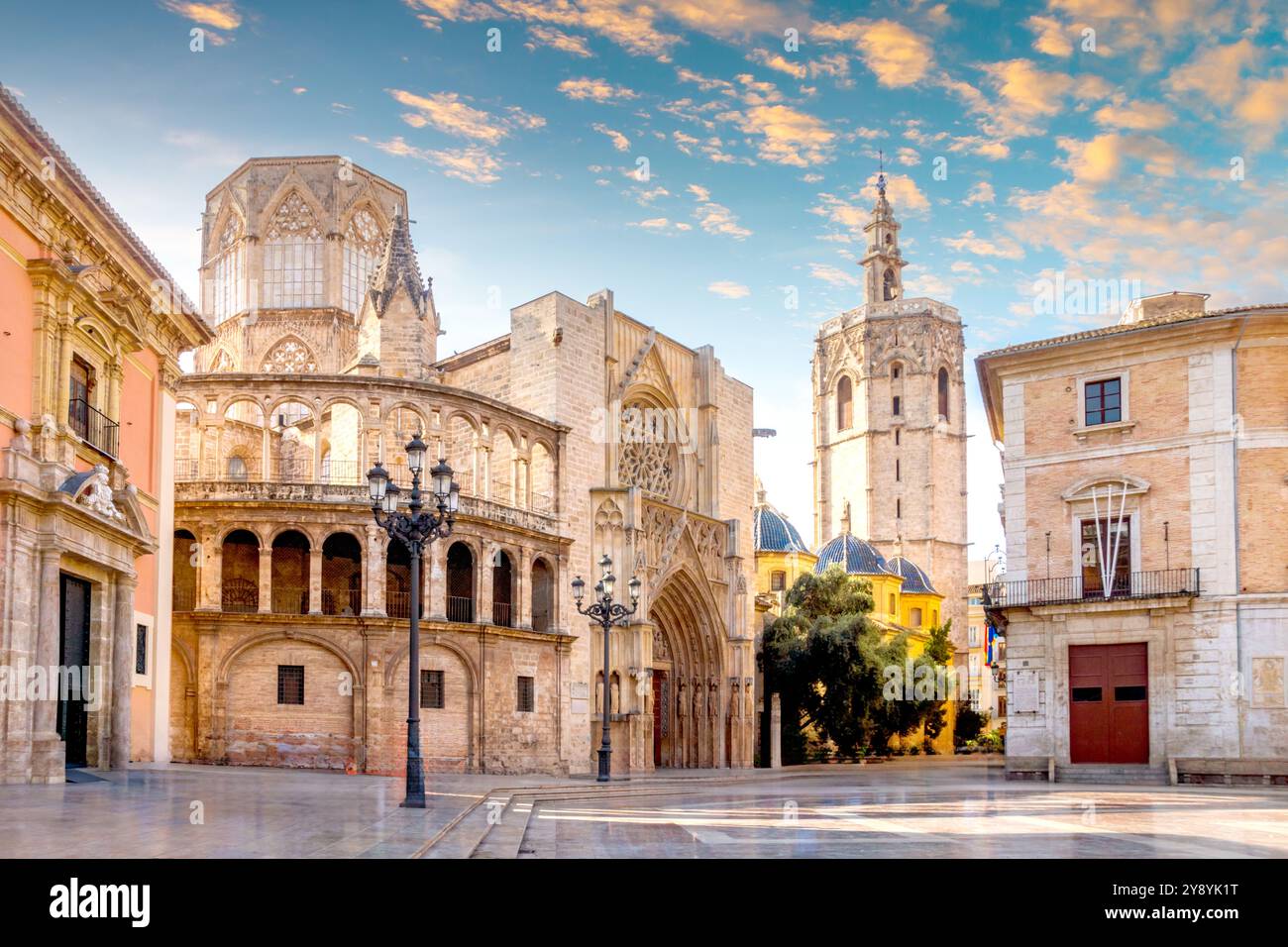 Kathedrale von Valencia, Spanien Stockfoto