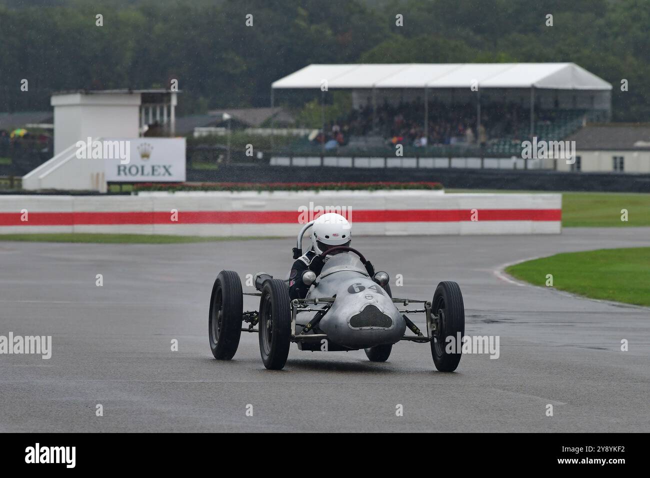 Richard Kelley, Cooper-Norton MKV, Earl of March Trophy, 25 Minuten Rennstrecke für 500-ccm-F3-Rennfahrer, angetrieben von verschiedenen Marken von 500-ccm-Mot Stockfoto
