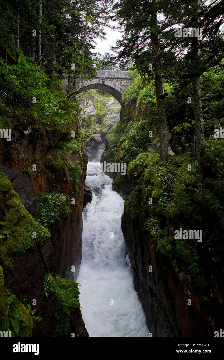 Pont d'Espagne Stockfoto