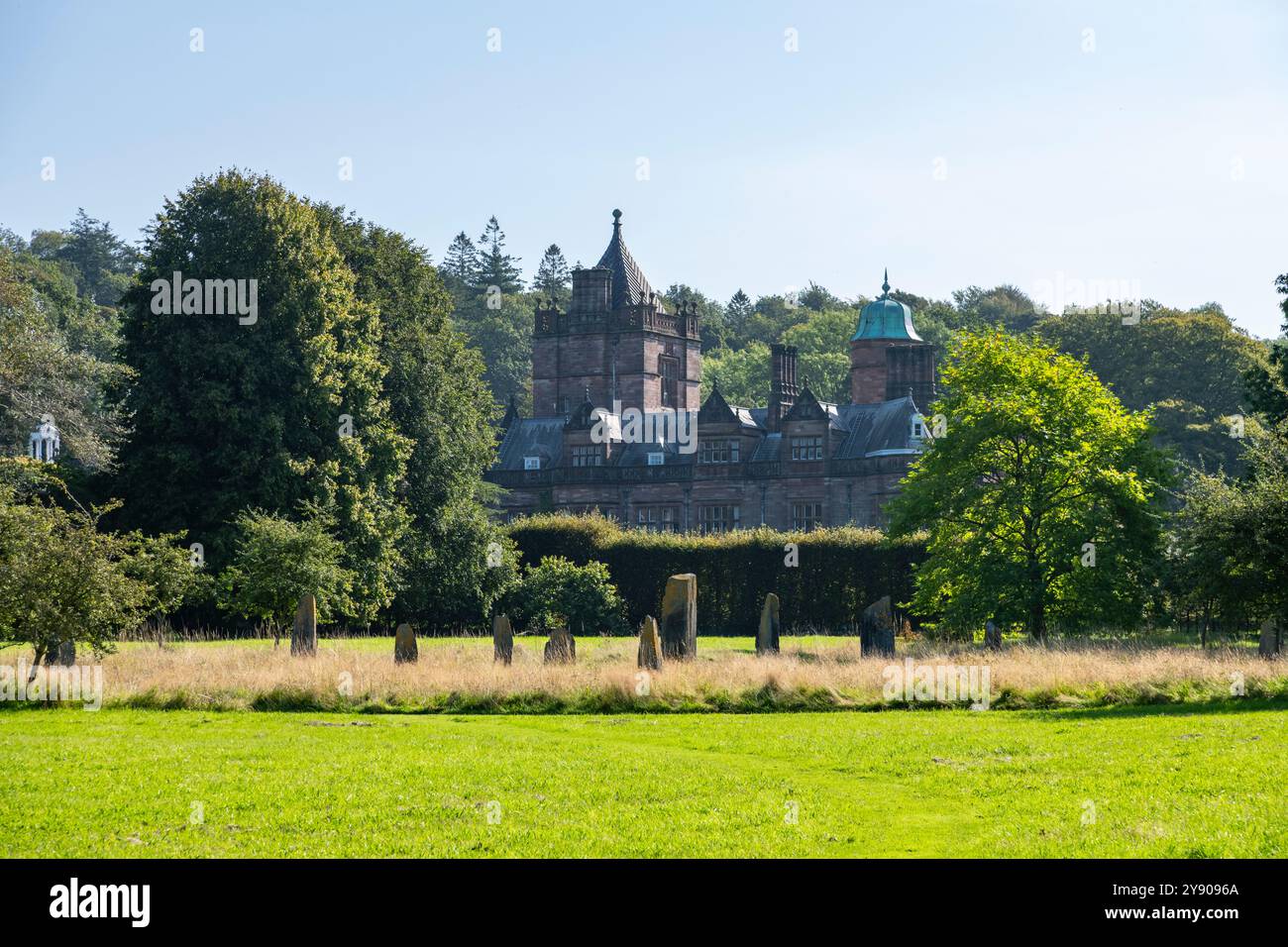 Holker Hall and Gardens, Grange-over-Sands, Cumbria, England. Stockfoto