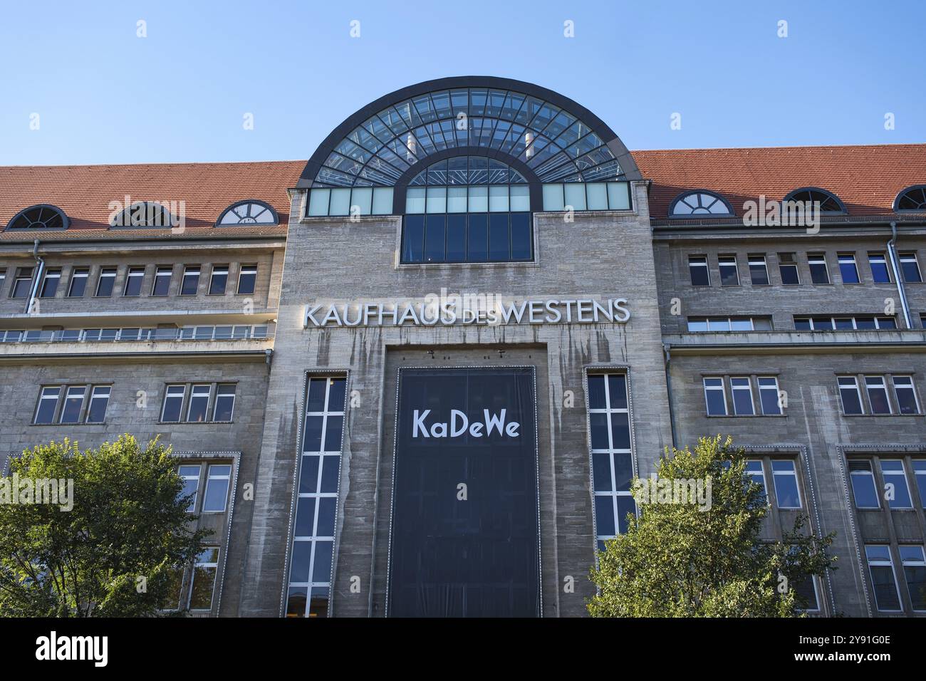 KaDeWe, Kaufhaus des Westens, traditionelle Kaufhäuser in Berlin, Berlin, Deutschland, Europa Stockfoto