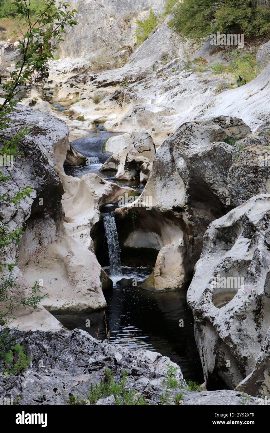 Horma Canyon Kastamonu Türkei. Küre Mountains Stockfoto