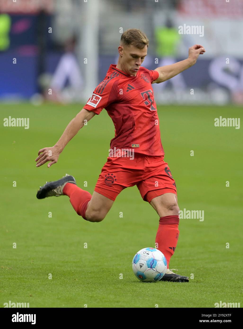 Frankfurt, Deutschland. Oktober 2024. Joshua. Kimmich. Fotografiert beim Fußball Bundesliga Spiel Eintracht Frankfurt gegen den FC. Bayern München. Am 6.9.2024 in Frankfurt. Quelle: dpa/Alamy Live News Stockfoto
