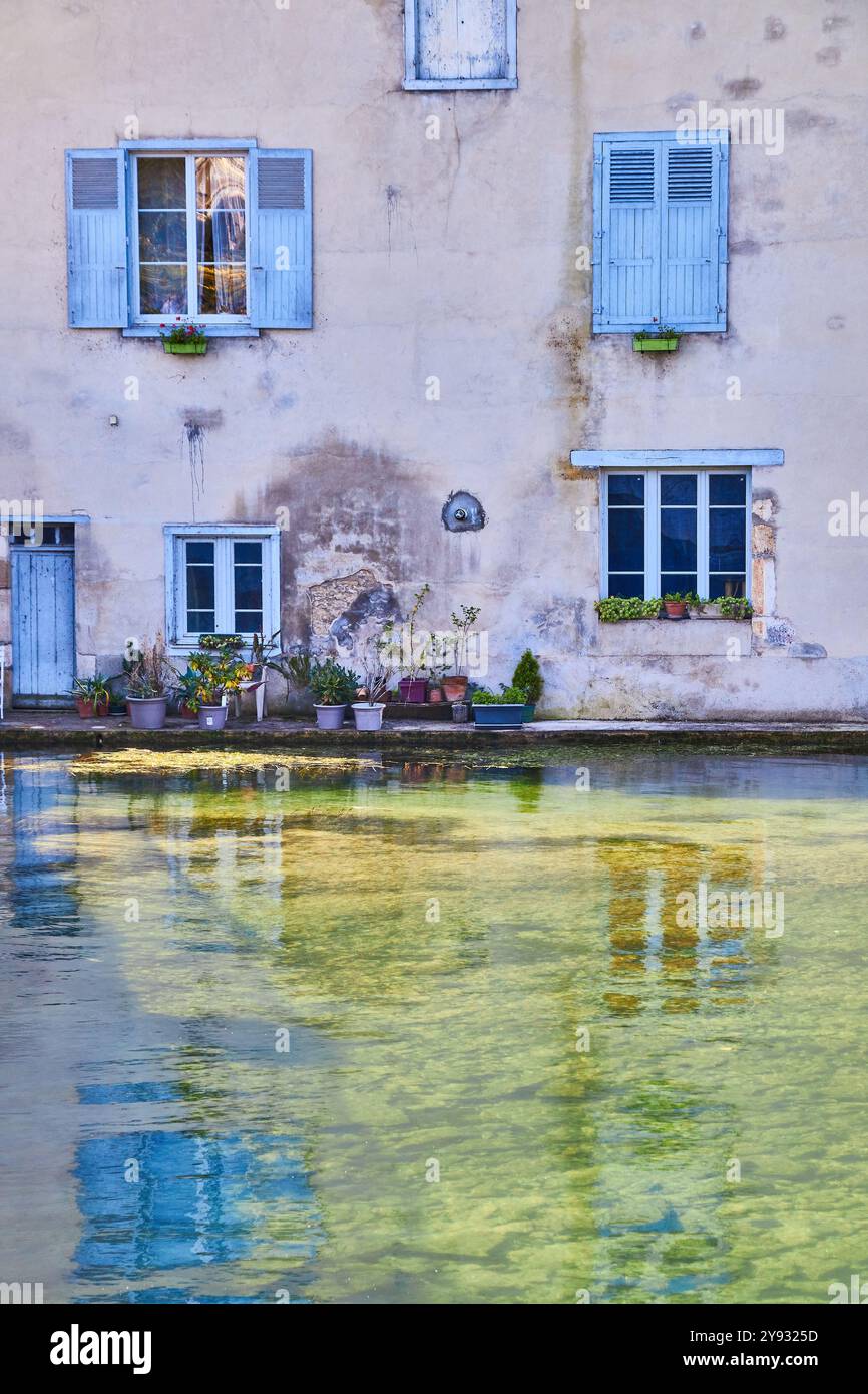 Bar sur Aube in der Champagne in der Region Grand Est in Frankreich. Stockfoto