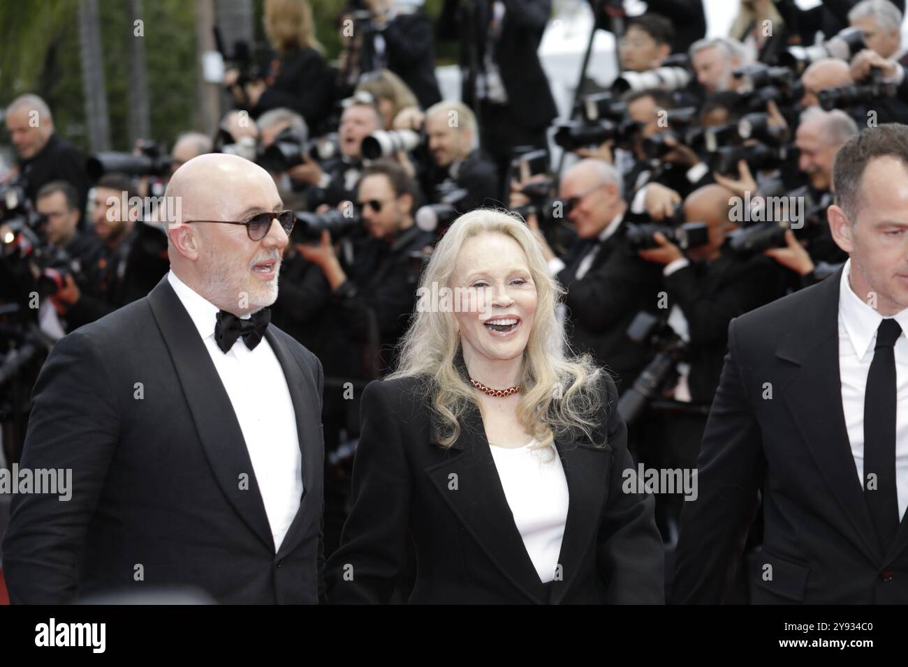 Faye Dunaway bei den Filmfestspielen von Cannes 2024. Stockfoto