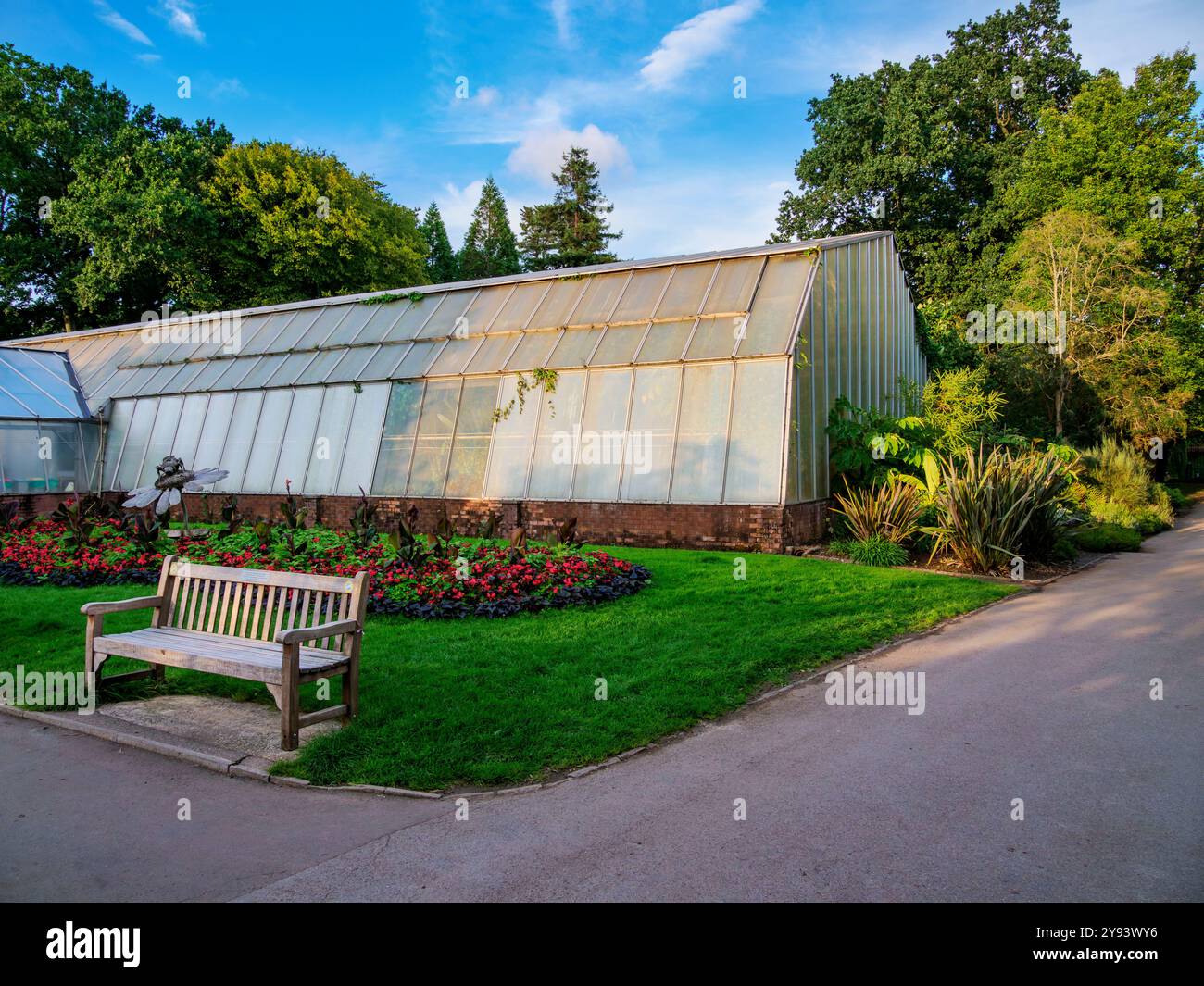Roath Park Conservatory, Cardiff, Wales, Vereinigtes Königreich, Europa Stockfoto