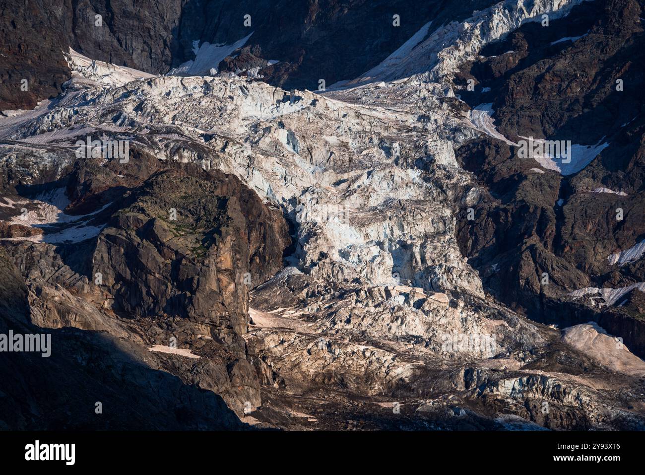 Naturpark Valsesia und das Hochtal Strona, ganz in der Nähe des Gletschers Monte Rosa in den italienischen Alpen, Piemont, Italien, Europa Stockfoto