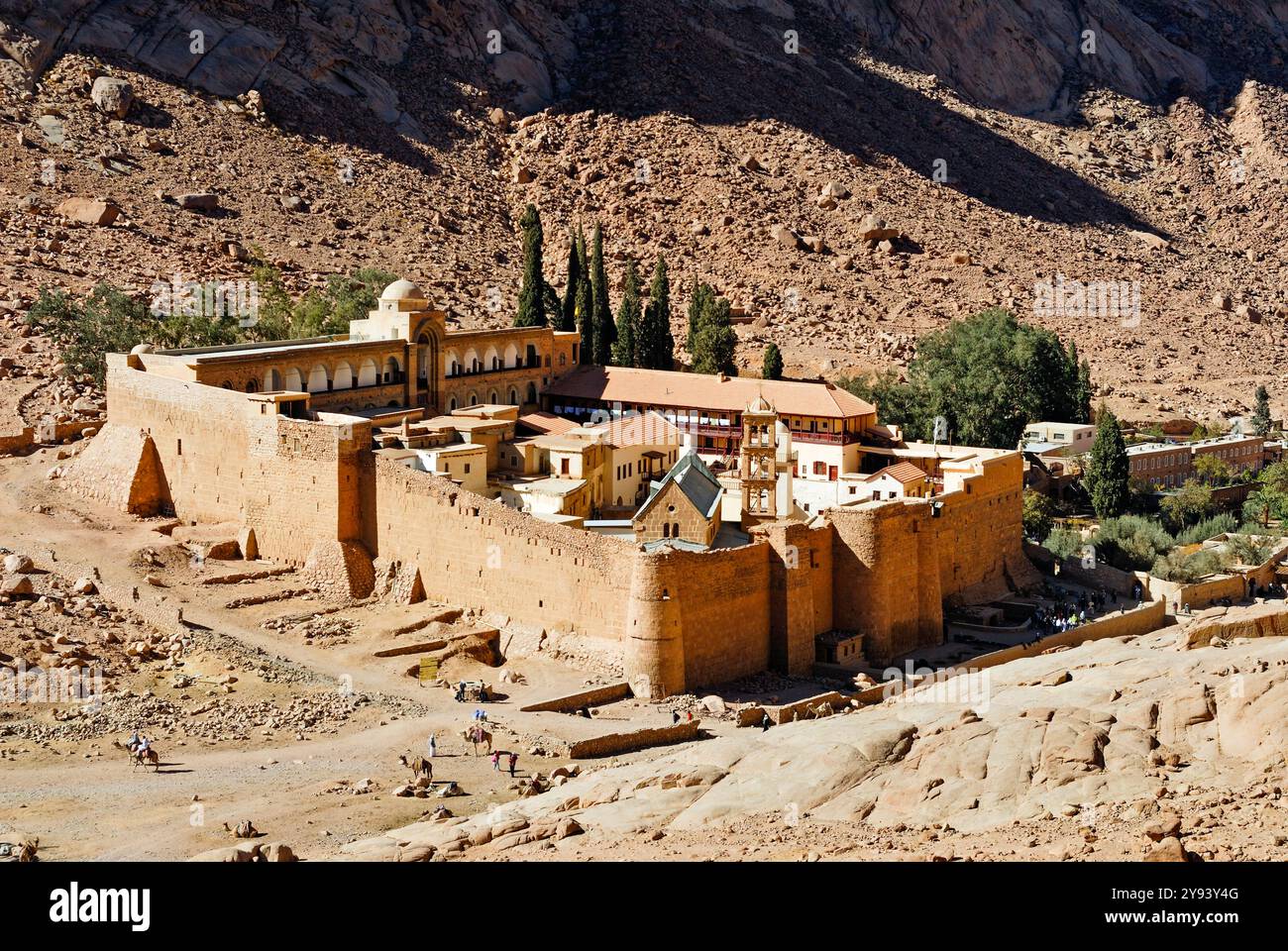 Katharinenkloster, UNESCO-Weltkulturerbe, Südsinai, Ägypten, Nordafrika, Afrika Stockfoto