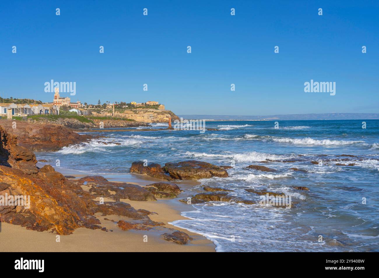 Portopalo di Capo Passero, Siracusa, Sizilien, Italien, Mittelmeer, Europa Stockfoto