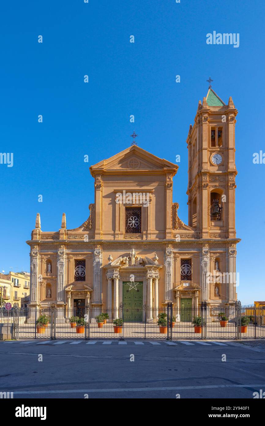 Kirche St. Nikolaus von Bari, Termini Imerese, Palermo, Sizilien, Italien, Mittelmeerraum, Europa Stockfoto