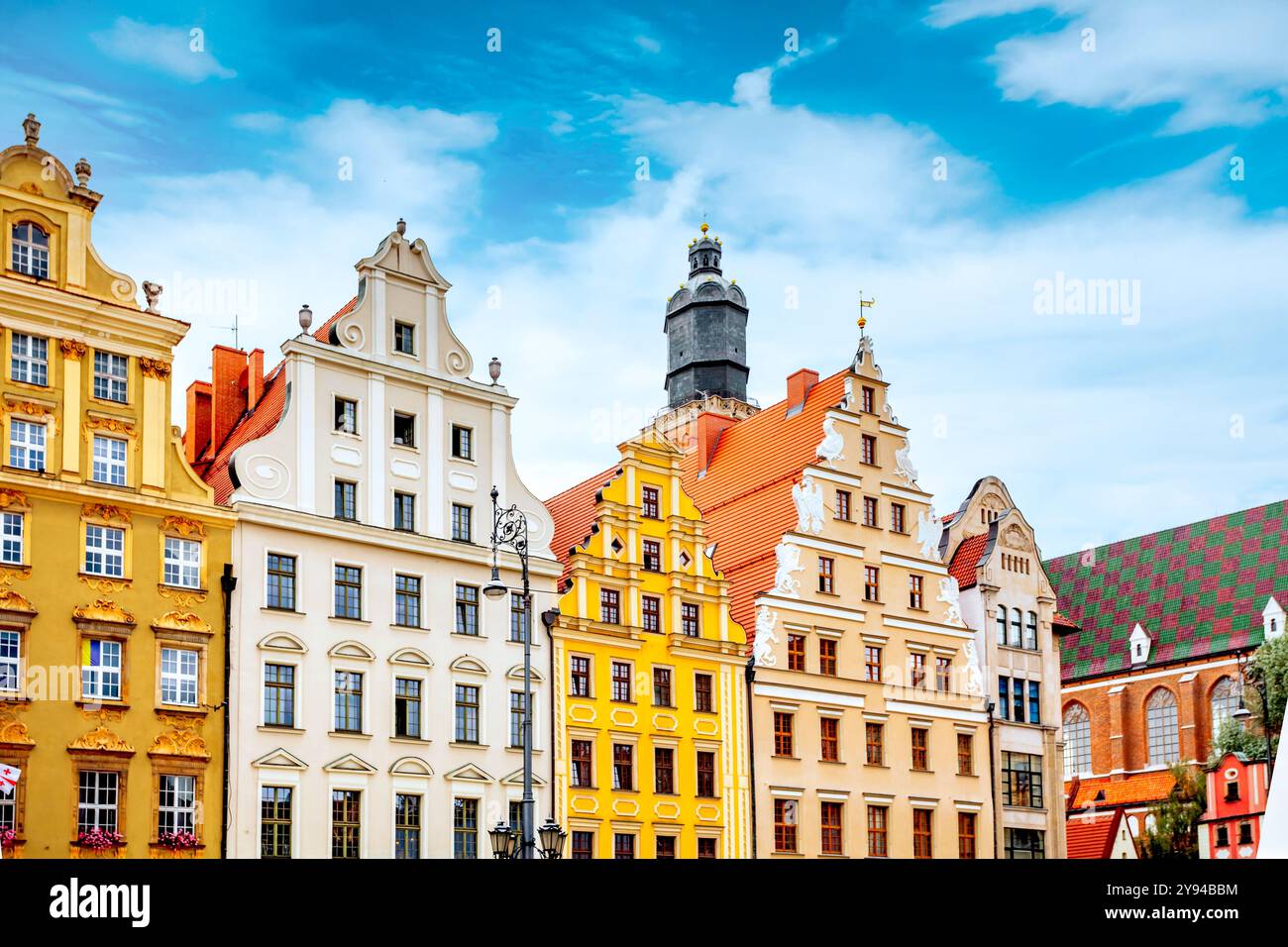 Altstadt von Breslau, Polen Stockfoto