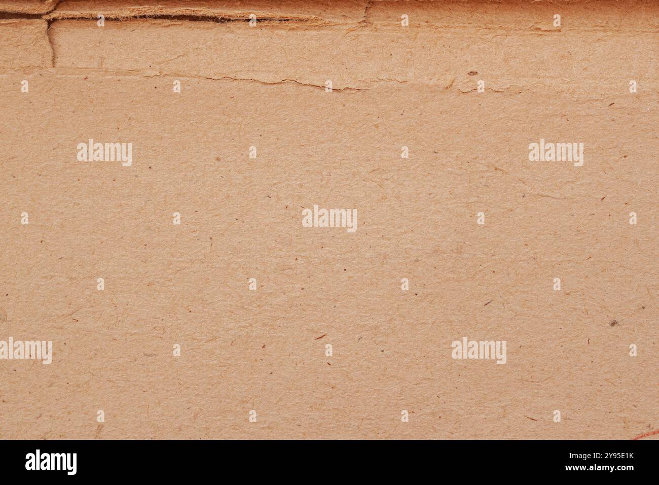 Nahaufnahme von strukturiertem Naturpapier, raue Oberfläche Stockfoto