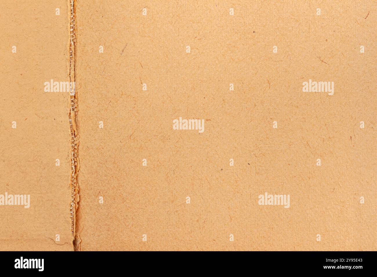 Handwerkliches Papier Textur, Naturfasern Hintergrund Stockfoto