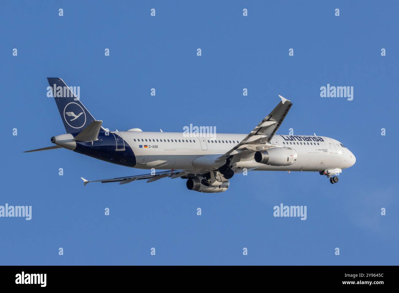 Suomeksi ||| auf Englisch Stockfoto