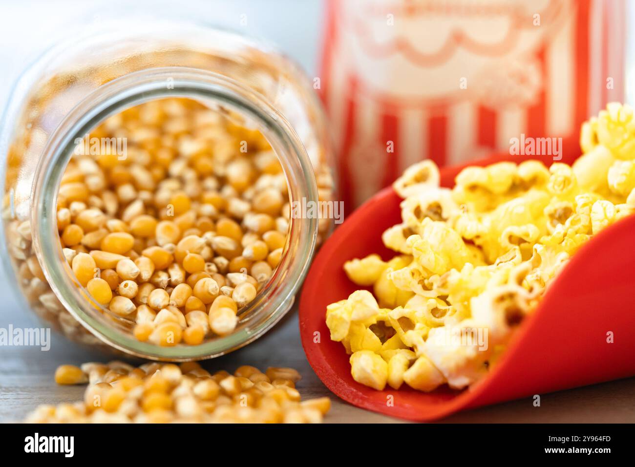 Schmackhaftes und Butterbrot Stockfoto