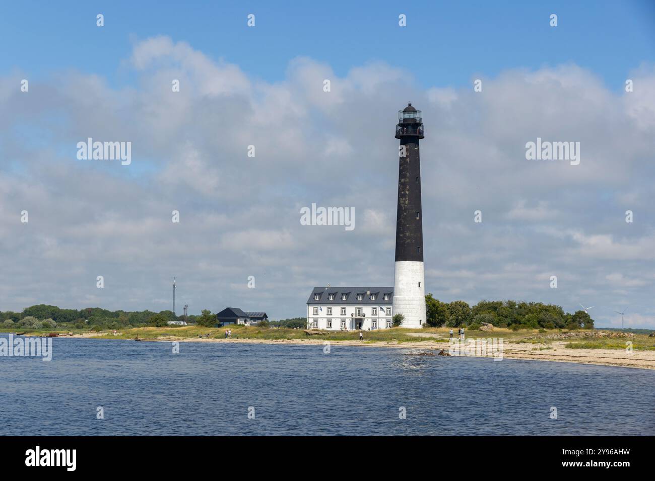 Landschaft auf der Halbinsel Sõrve auf der Insel Saaremaa in Estland Stockfoto