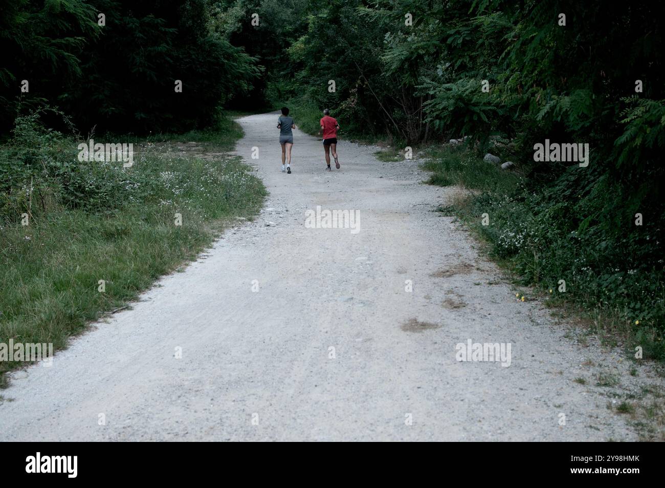 Langlauf- und Outdoor-Aktivitäten Stockfoto