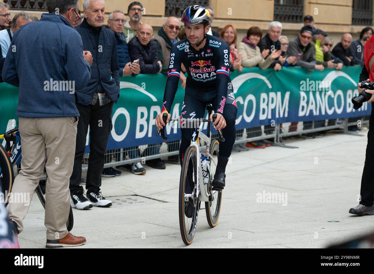 Primoz Rogli?, Red Bull-Bora-Hansgrohe während der Coppa Bernocchi, Straßenradrennen in Legnano, Italien, 07. Oktober 2024 Stockfoto