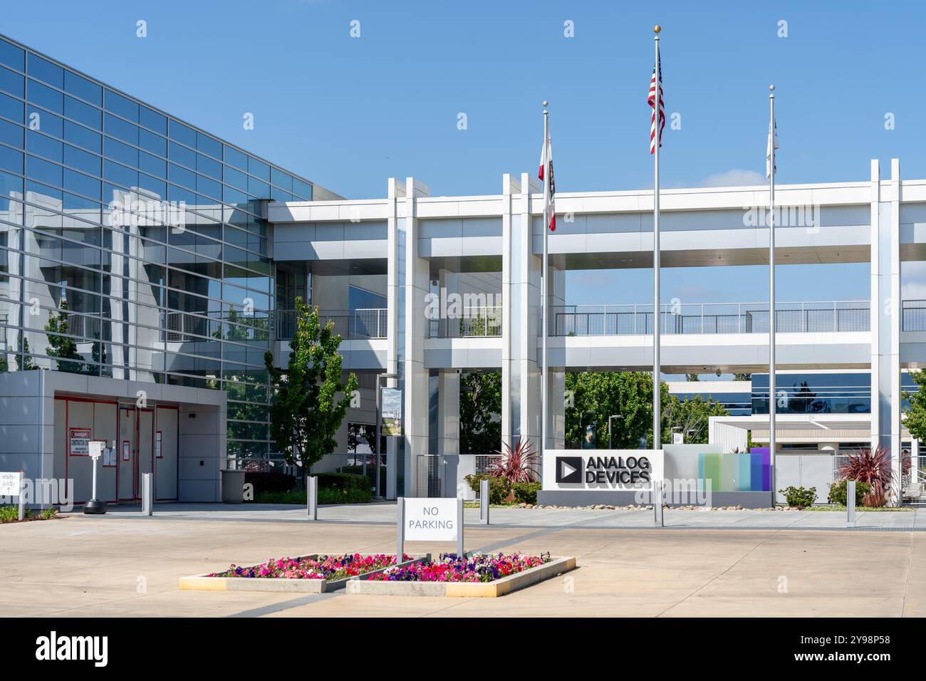 Analog Devices Büro in San Jose, Kalifornien, USA Stockfoto