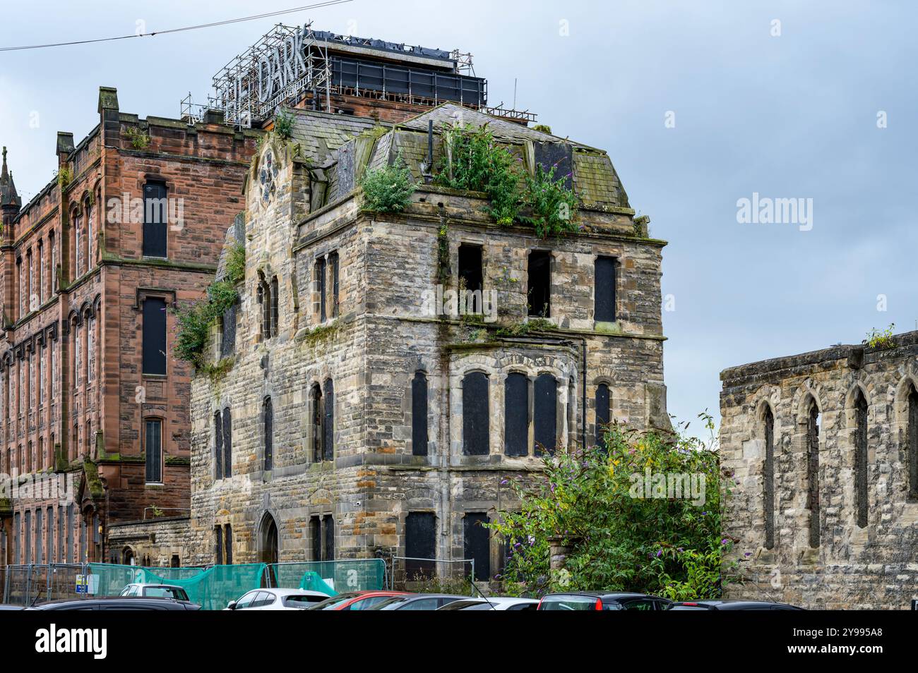 Das Presbytery-Gebäude von St. Margaret, 118 Stanley Street, Kinning Park, Glasgow, Schottland, Großbritannien, Europa Stockfoto