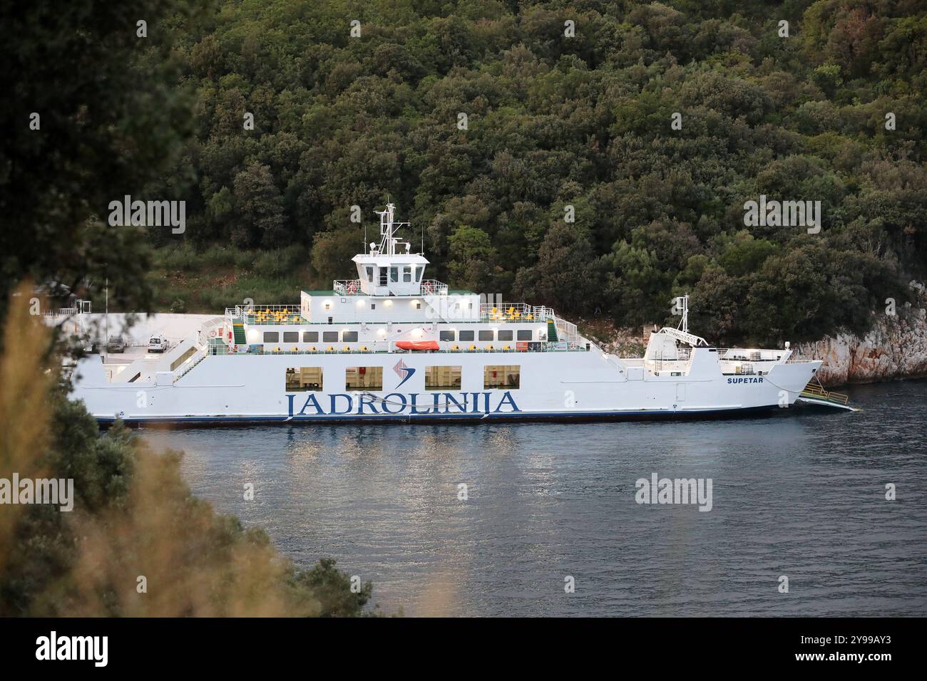 Rijeka, Kroatien. Oktober 2024. Mitglieder der Jadrolinija ...