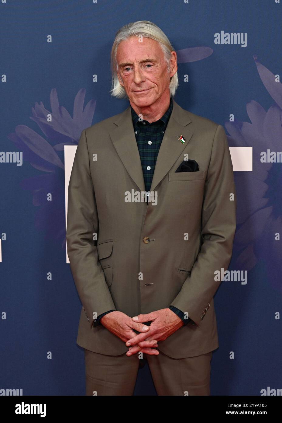 LONDON, GROSSBRITANNIEN. Oktober 2024. Paul Weller nimmt an der „Blitz“-Weltpremiere Teil – Opening Night Gala – 68. BFI London Film Festival in London, Großbritannien. (Foto von 李世惠/siehe Li/Picture Capital) Credit: Siehe Li/Picture Capital/Alamy Live News Stockfoto