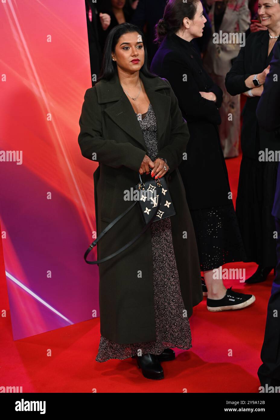 LONDON, GROSSBRITANNIEN. Oktober 2024. Sabina Emrit Harper nimmt an der „Blitz“-Weltpremiere Teil – Opening Night Gala – 68. BFI London Film Festival in London, Großbritannien. (Foto von 李世惠/siehe Li/Picture Capital) Credit: Siehe Li/Picture Capital/Alamy Live News Stockfoto