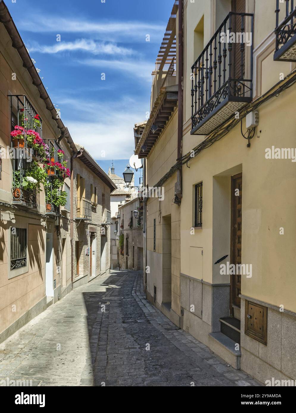 Toledo ist eine Gemeinde in Zentralspanien, 70 km südlich von Madrid Stockfoto