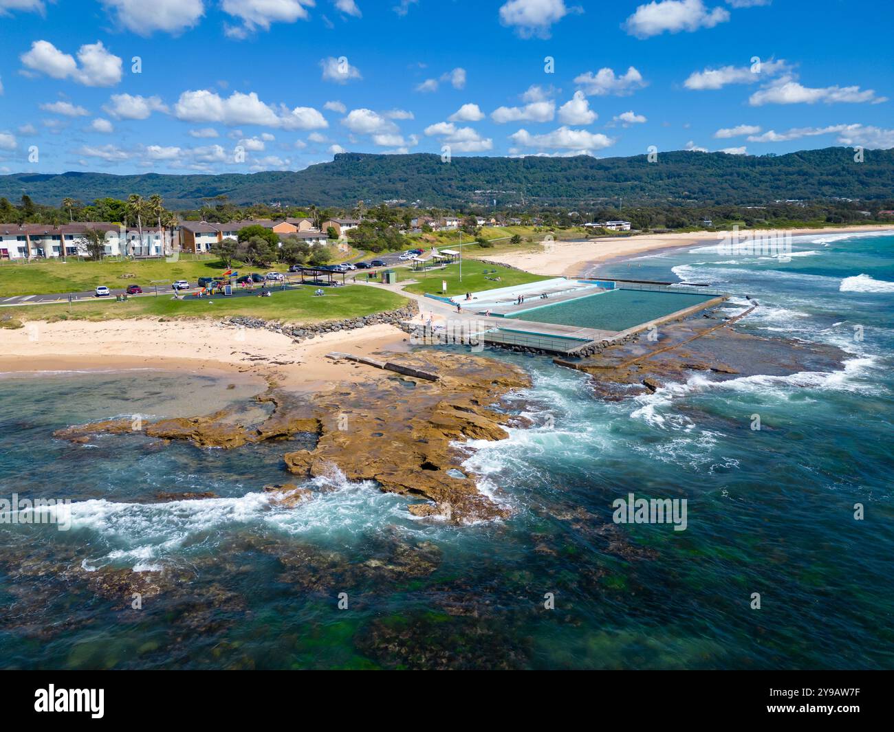 Bellambi Rock Pool Stockfoto