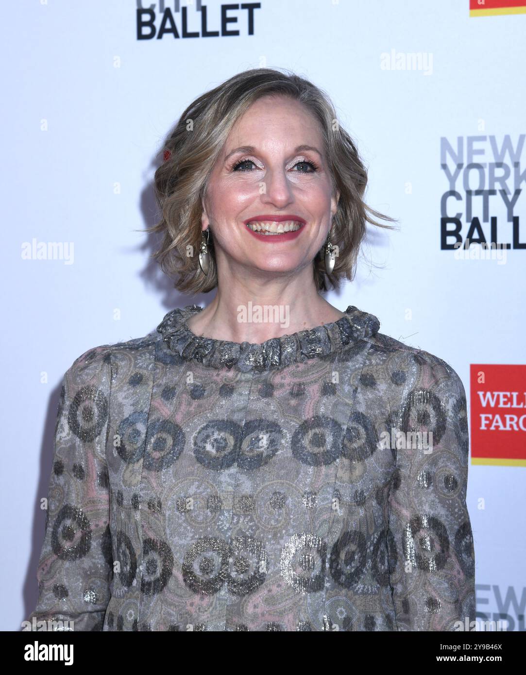 9. Oktober 2024, New York, New York, USA: Wendy Whelan besucht die New York City Ballet 2024 Herbst Fashion Gala im David H. Koch Theater am Lincoln Center Plaza in New York. Oktober 2024. (Credit Image: © Photo Image Press via ZUMA Press Wire) NUR REDAKTIONELLE VERWENDUNG! Nicht für kommerzielle ZWECKE! Stockfoto