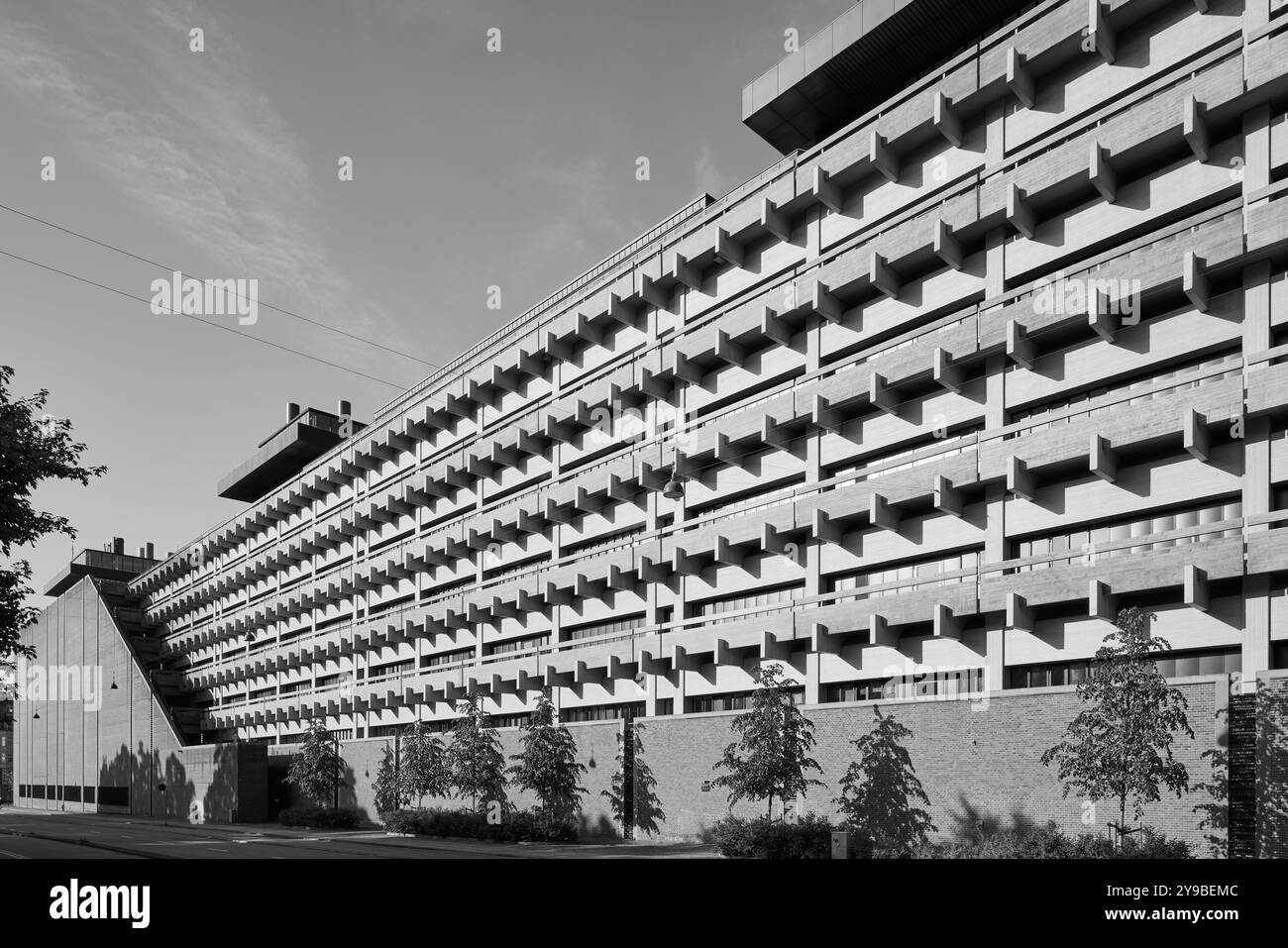 Das Panum-Gebäude, das die Fakultät für Gesundheit und Medizinische Wissenschaften der Universität Kopenhagen beherbergt; Kopenhagen, Dänemark Stockfoto