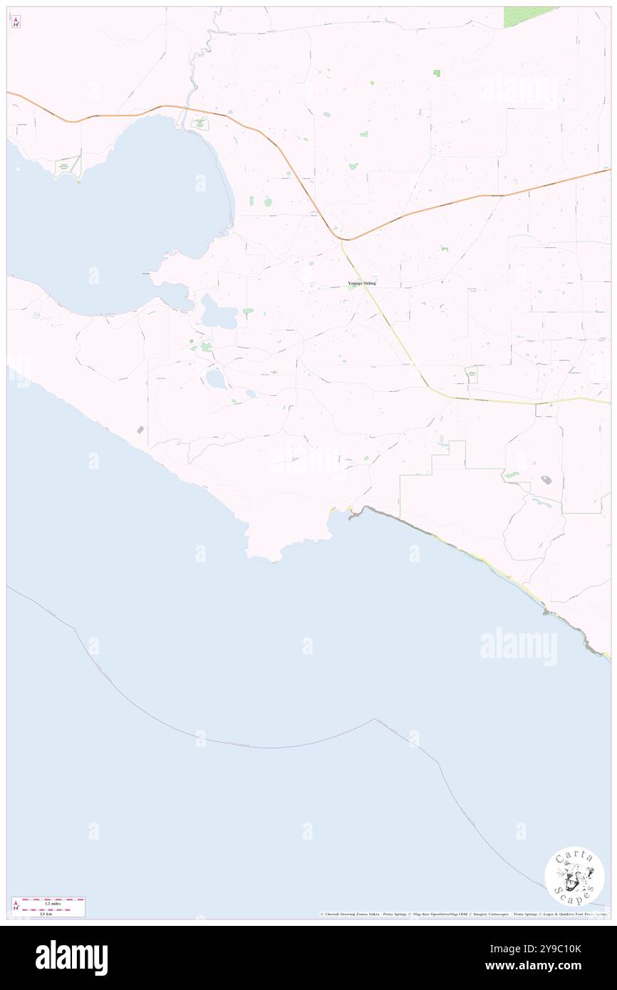 Lowlands, Albany, AU, Australien, Westaustralien, s 35 3' 27'', N 117 30' 51'', Karte, Karte, Kartenausgabe 2024. Erkunden Sie Cartascapes, eine Karte, die die vielfältigen Landschaften, Kulturen und Ökosysteme der Erde enthüllt. Reisen Sie durch Zeit und Raum und entdecken Sie die Verflechtungen der Vergangenheit, Gegenwart und Zukunft unseres Planeten. Stockfoto