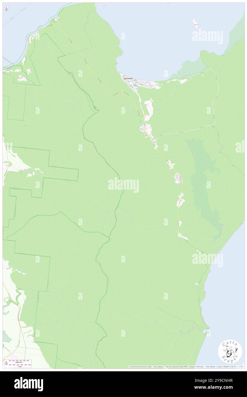 Mount Gorton, Yarrabah, AU, Australien, Queensland, s 16 56' 57'', N 145 51' 53'', Karte, Cartascapes Map, veröffentlicht 2024. Erkunden Sie Cartascapes, eine Karte, die die vielfältigen Landschaften, Kulturen und Ökosysteme der Erde enthüllt. Reisen Sie durch Zeit und Raum und entdecken Sie die Verflechtungen der Vergangenheit, Gegenwart und Zukunft unseres Planeten. Stockfoto