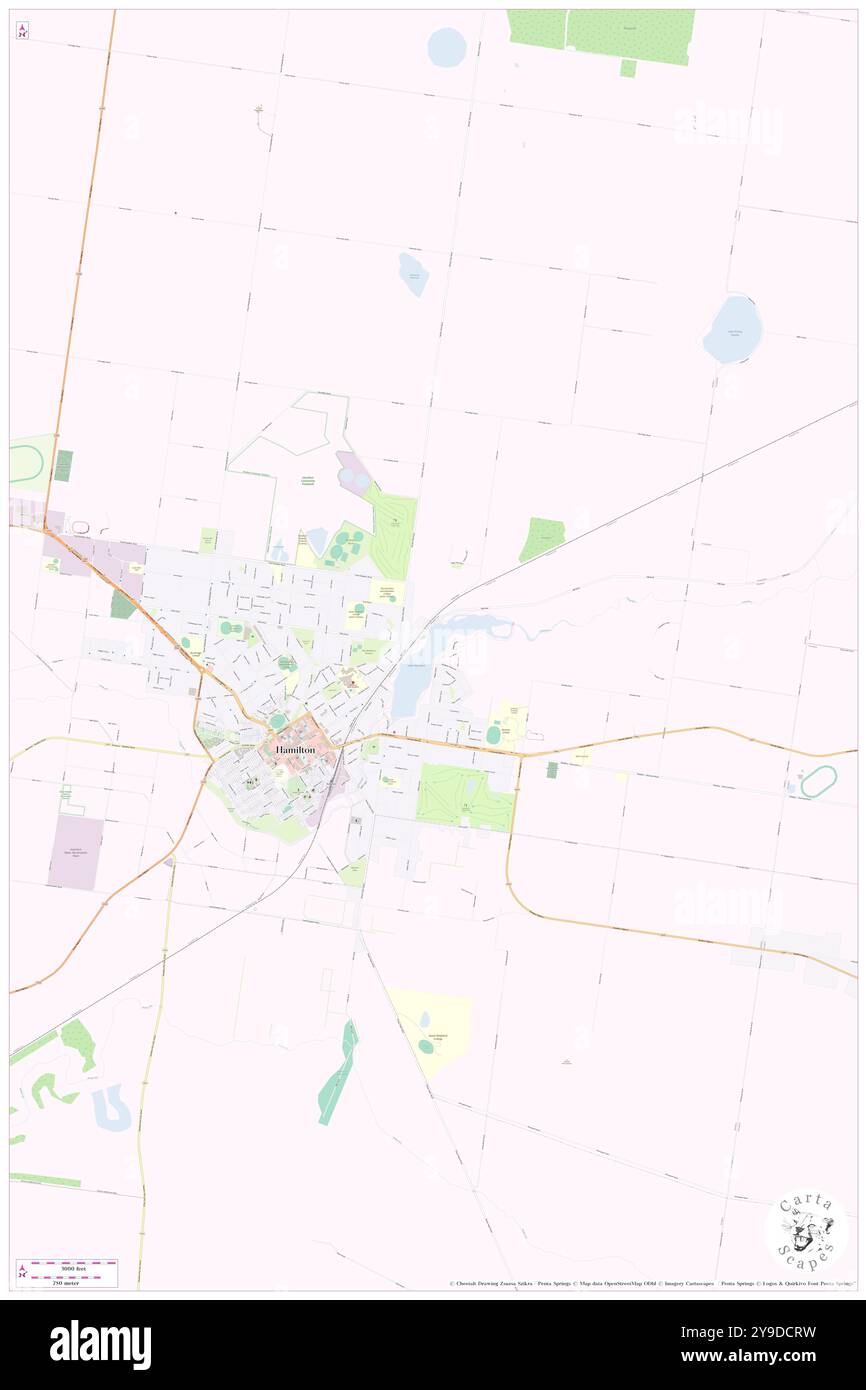 Lake Hamilton, AU, Australien, Victoria, s 37 44' 2'', N 142 2' 26'', Karte, Cartascapes Map, veröffentlicht 2024. Erkunden Sie Cartascapes, eine Karte, die die vielfältigen Landschaften, Kulturen und Ökosysteme der Erde enthüllt. Reisen Sie durch Zeit und Raum und entdecken Sie die Verflechtungen der Vergangenheit, Gegenwart und Zukunft unseres Planeten. Stockfoto