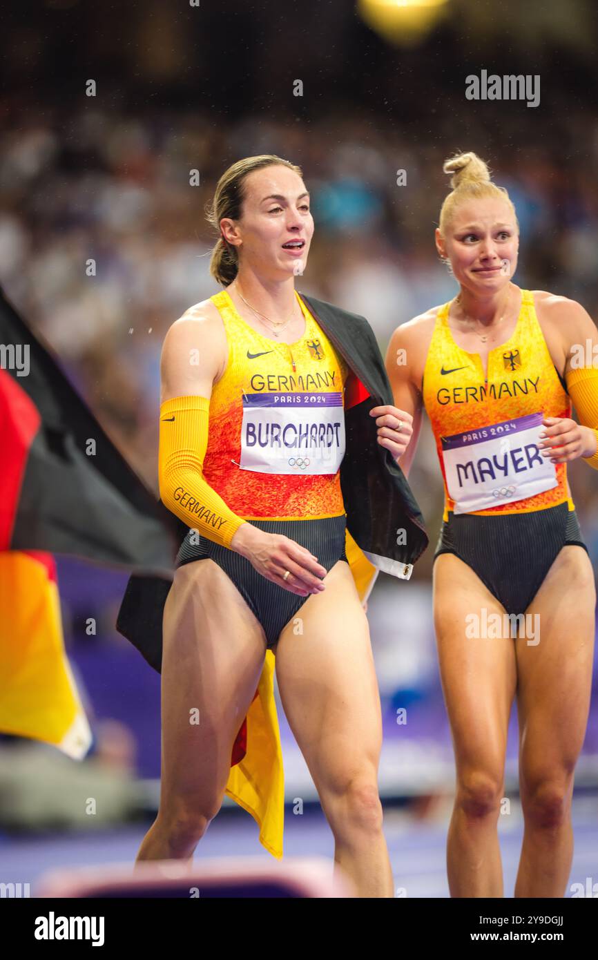 Alexandra Burghardt nahm an der 4X100 Meter Staffel der Olympischen ...