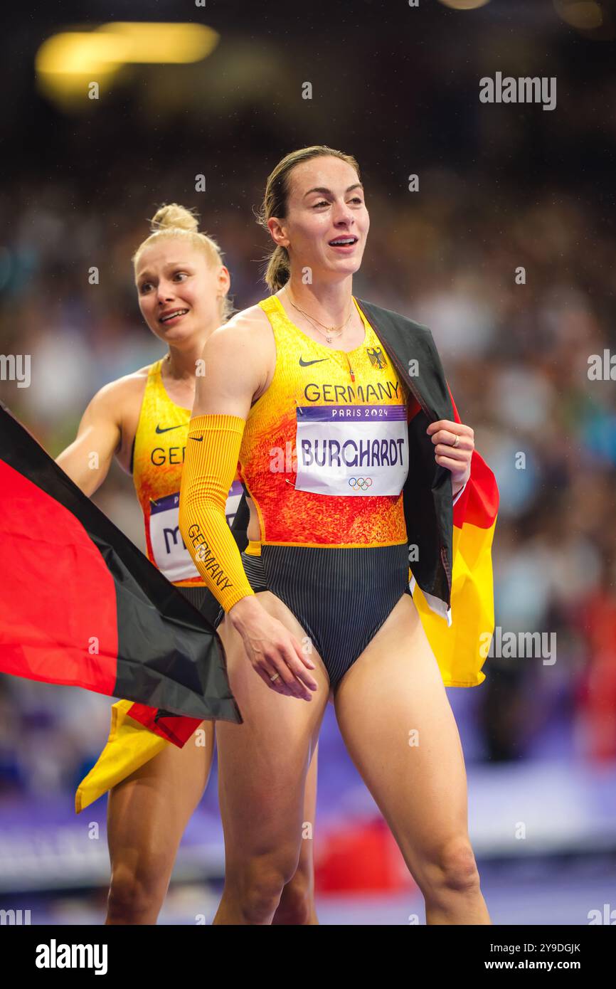 Alexandra Burghardt nahm an der 4X100 Meter Staffel der Olympischen ...