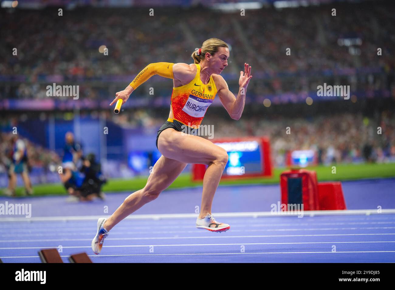 Alexandra Burghardt nahm an der 4X100 Meter Staffel der Olympischen ...