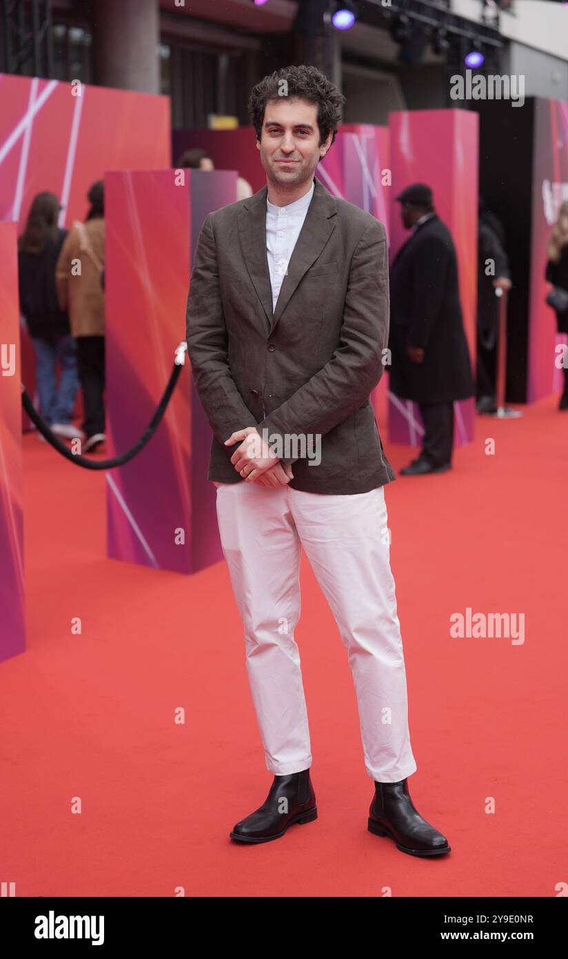 Adam El Hagar besuchte das BFI London Film Festival Special Screening für die neue Serie Disclaimer in der Royal Festival Hall im Southbank Centre in London. Bilddatum: Donnerstag, 10. Oktober 2024. Stockfoto