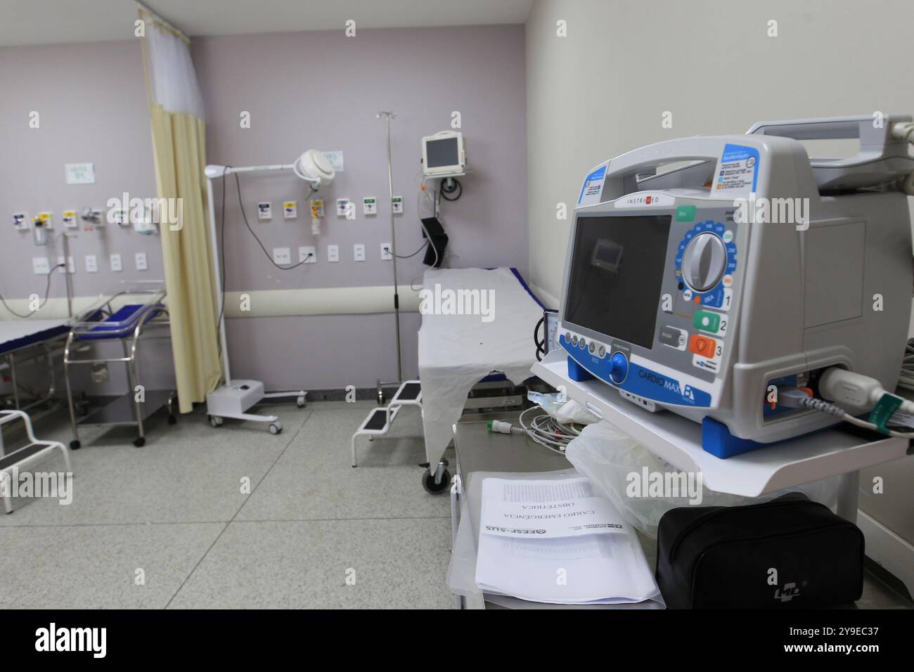 ilheus, bahia, brasilien - 24. Mai 2022: Ansicht eines öffentlichen Krankenhauses in der Stadt Ilheus. Stockfoto