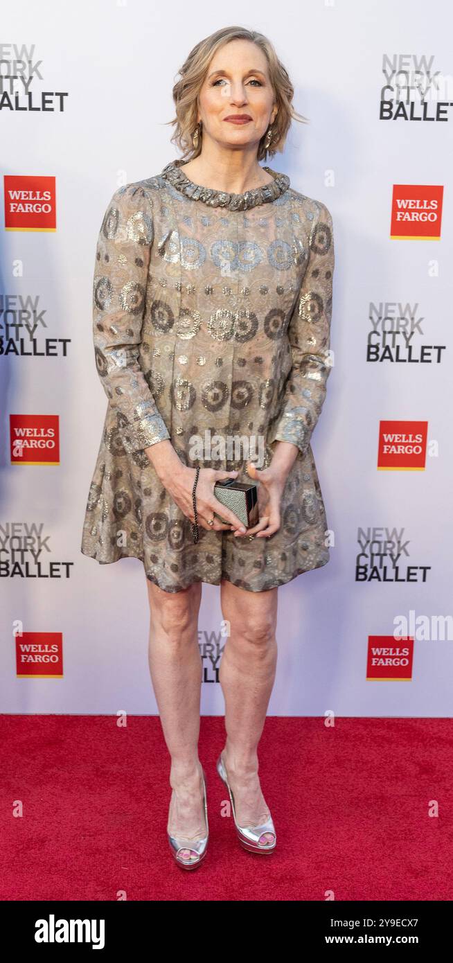 New York, Usa. Oktober 2024. Wendy Whelan nimmt an der Herbst Fashion Gala des New York City Ballet 2024 im David H. Koch Theater Teil (Foto: Lev Radin/Pacific Press) Credit: Pacific Press Media Production Corp./Alamy Live News Stockfoto