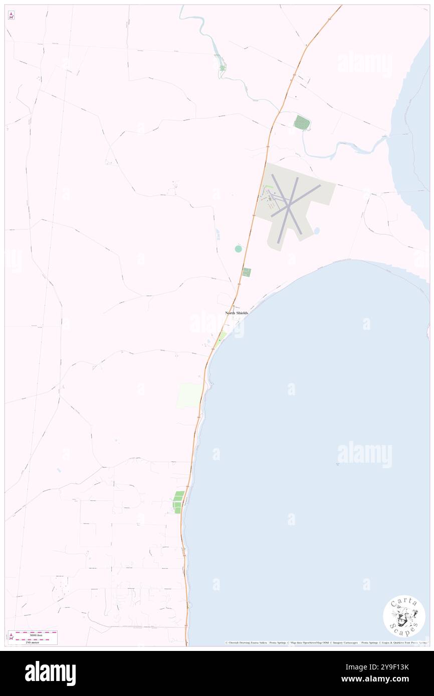 North Shields, Lower Eyre Peninsula, AU, Australien, Südaustralien, s 34 37' 42'', N 135 51' 43'', Karte, Cartascapes Map, veröffentlicht 2024. Erkunden Sie Cartascapes, eine Karte, die die vielfältigen Landschaften, Kulturen und Ökosysteme der Erde enthüllt. Reisen Sie durch Zeit und Raum und entdecken Sie die Verflechtungen der Vergangenheit, Gegenwart und Zukunft unseres Planeten. Stockfoto