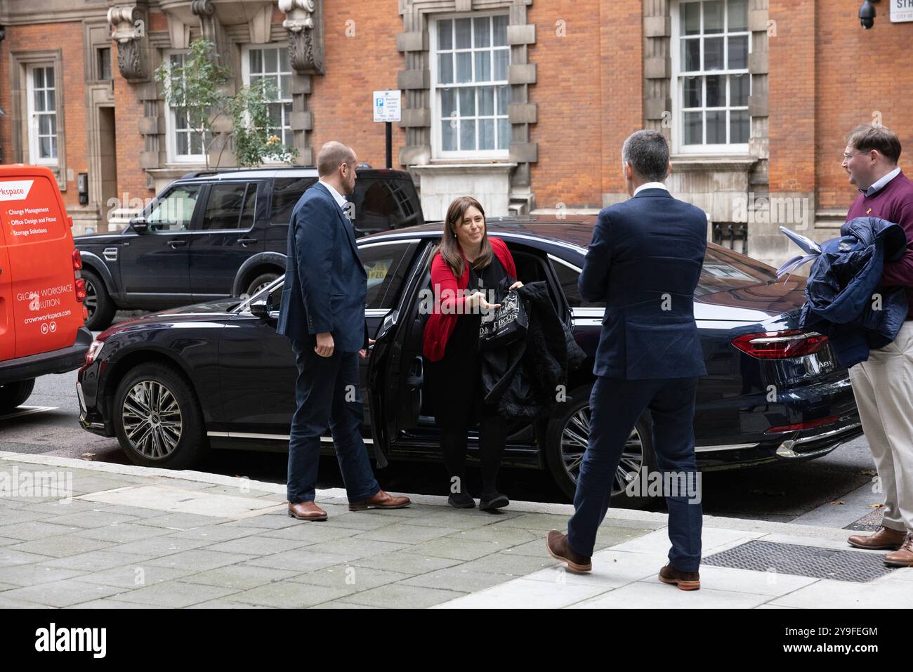 Tzipi Hotovely, israelischer Diplomat und ehemaliger Politiker, der als Botschafter Israels im Vereinigten Königreich in Millbank im Westen tätig ist Stockfoto